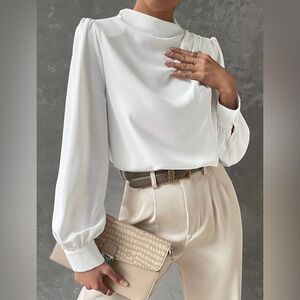 Express Classic White Blouse